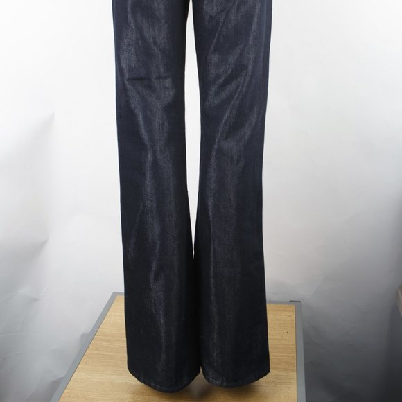 Express Jeans Stella Bootleg 4 (30 X 34) Women's Denim Jeans Dark Wash - Picture 7 of 12